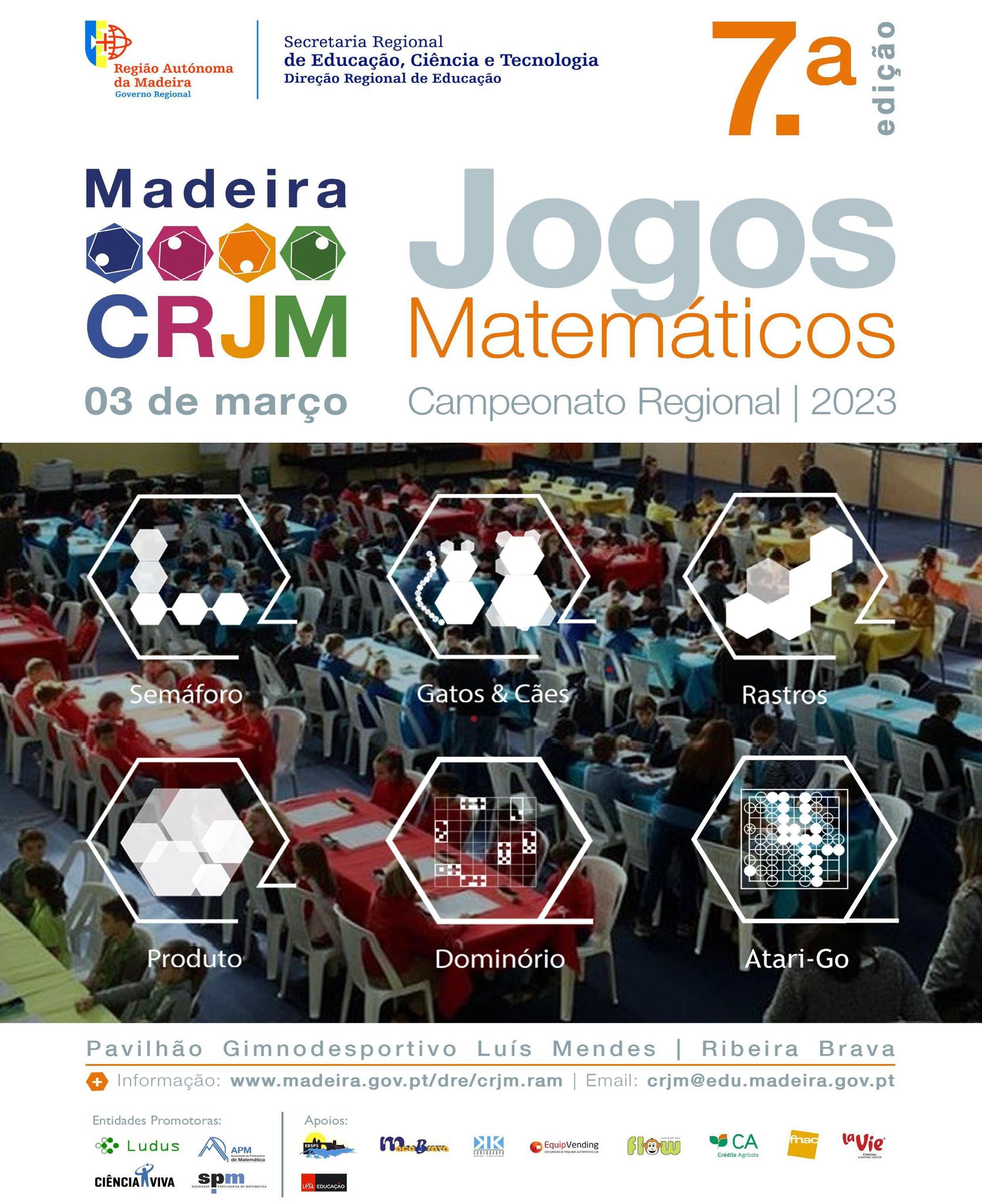 6.º Campeonato Regional de Jogos Matemáticos – EBSM Machico
