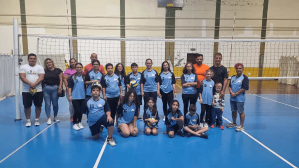 1ª concentração de voleibol