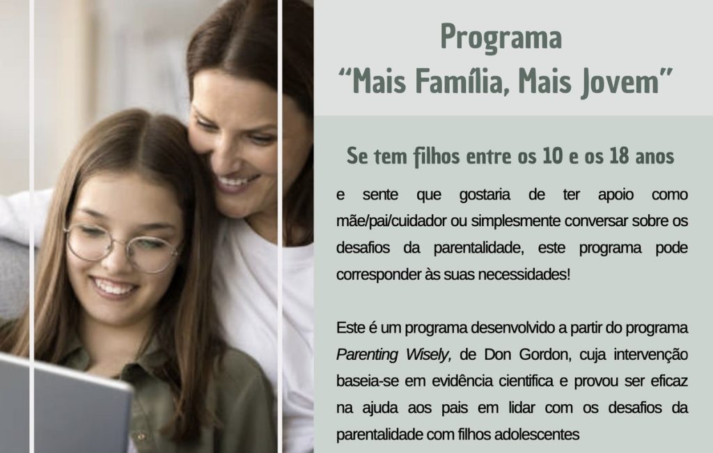 Programa “Mais Família, Mais Jovem”