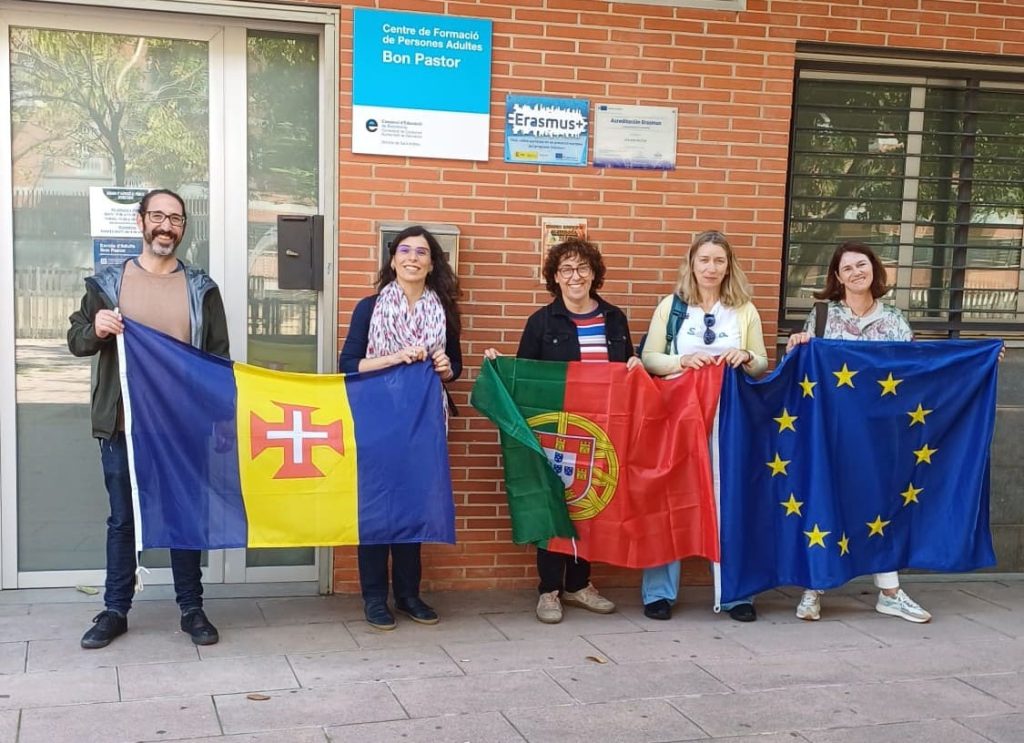 Três Professoras da Escola Brazão de Castro Participam em Mobilidade Erasmus de Job shadowing no CFA Bon Pastor, em Barcelona.