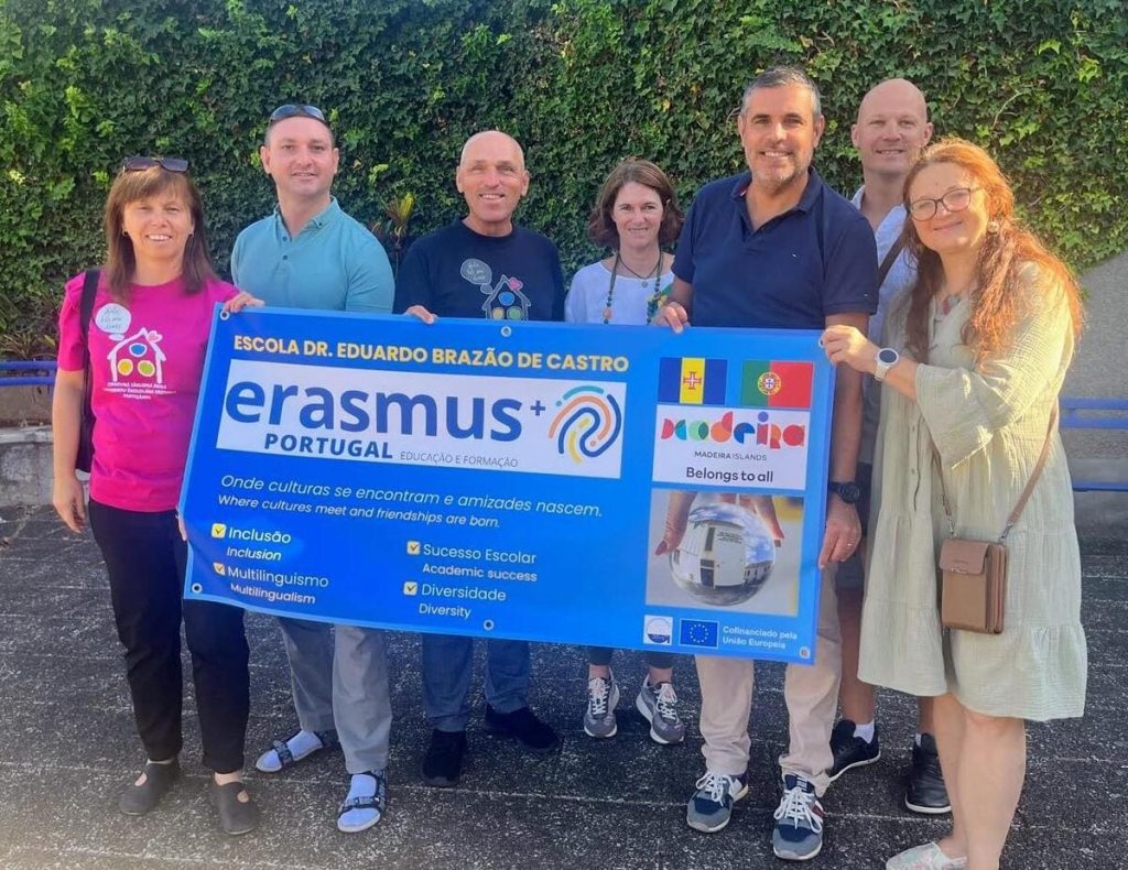 Erasmus trouxe 5 docentes da Eslováquia à nossa escola