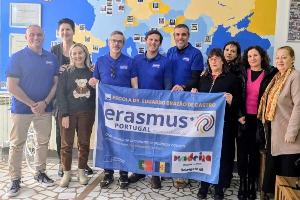 Docentes em mobilidade Erasmus+ na Sérvia