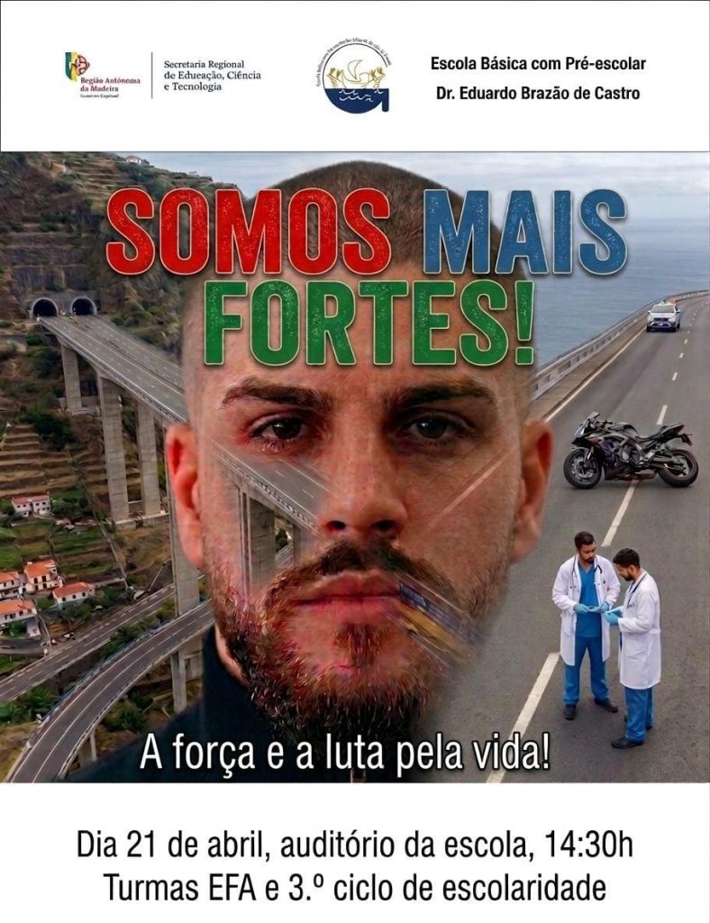 Palestra e Exposição: Somos Mais Fortes! Da superação individual ao crescimento coletivo: a conversa «sem filtros» de Diamantino Pereira